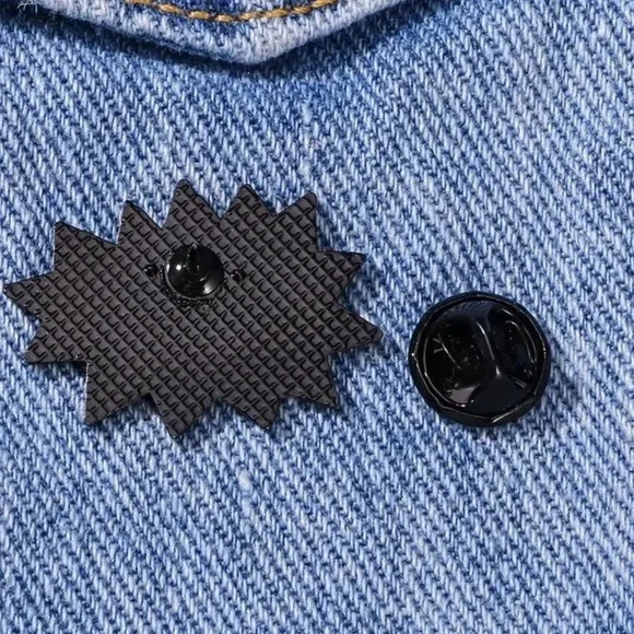 Snitches Get Stitches Enamel Pin - Picture 3 of 3